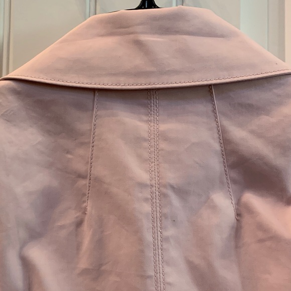 Banana Republic Blush Double-Breasted Trench Coat - Picture 9 of 11